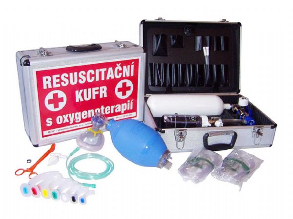 RESUSCITAČNÍ KUFR S OXYGENOTERAPIÍ