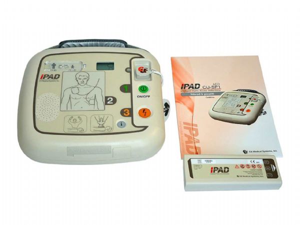 DEFIBRILÁTOR CU-SP - SADA iPAD včetně červené brašny DEFIBRILÁTOR CU-SP - SADA iPAD včetně červené brašny